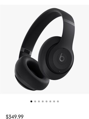Beats by Dre Over-Ear Headphones - Black Beats Studio Pro